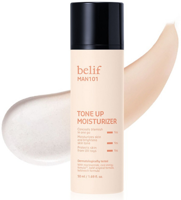 빌리프 맨 101 톤업 모이스춰라이저 로션 올인원, 50ml, 1개