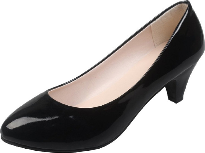 Elsso 女性經典圓頭5公分高跟鞋