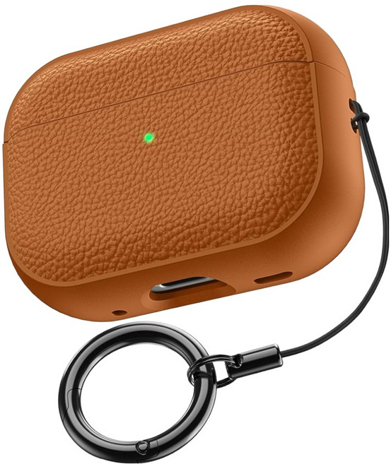 포밍홈 귀엽고 예쁜 에어팟 케이스, 오렌지, 1개, Airpods pro3