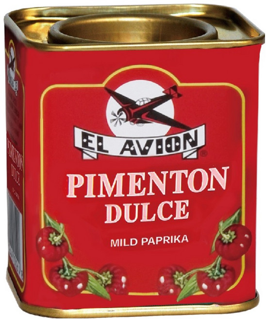 EL AVION 香料航家 西班牙香料航家甜紅椒粉, 1個, 75g