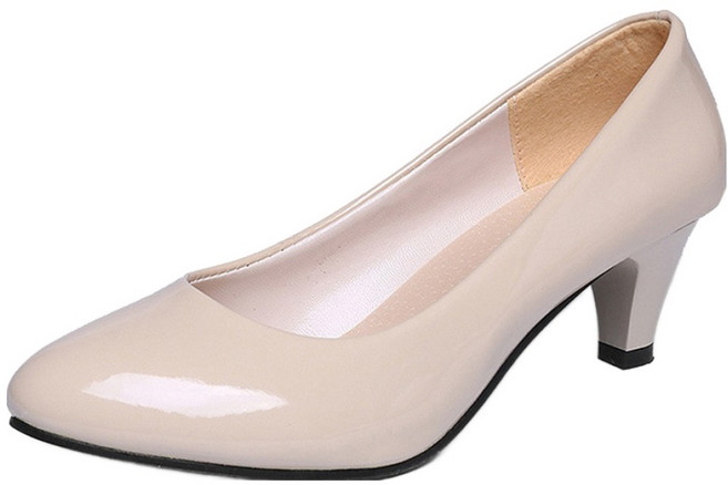 Elsso 女性經典圓頭5公分高跟鞋