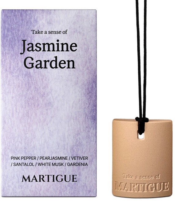 마르티그 차량용 퍼퓸 테라코타 디퓨저, 1개, 자스민가든