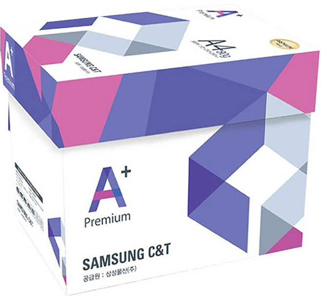 삼성물산 프리미엄 에이플러스 복사용지 80g, A4, 2500매