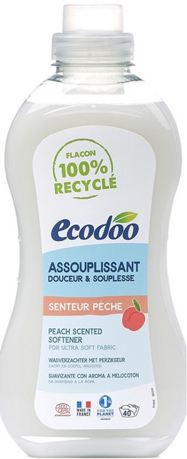 에코두 섬유유연제 피치, 1L, 1개