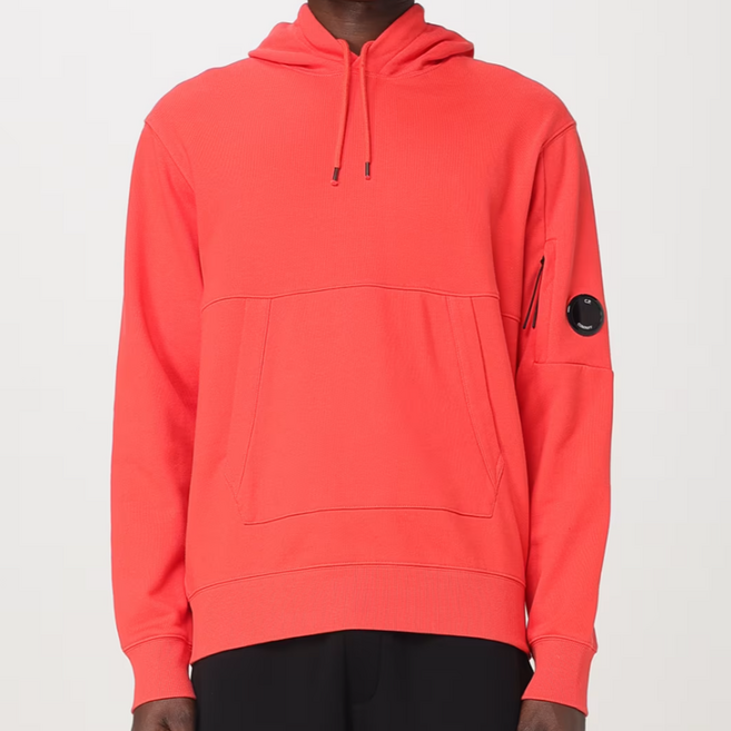 CP컴퍼니 남성용 다이애거널 레이즈드 플리스 후드 스웨트셔츠 18CMSS024A005086W 547