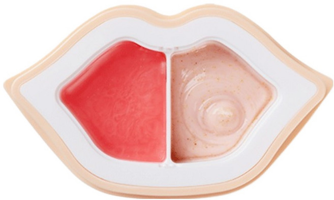 코코스타 복숭아 듀오듀오 립케어 스크럽 + 오일 인 크림, 혼합색상, 1개