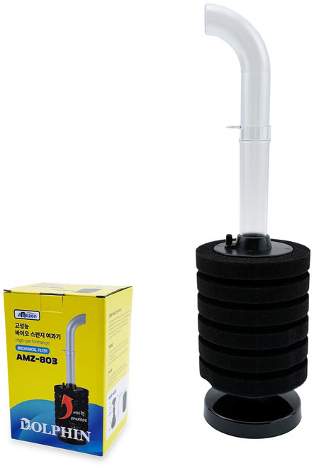 아마존 돌핀 고성능 바이오 스펀지여과기 AMZ-803, 1개, 1W