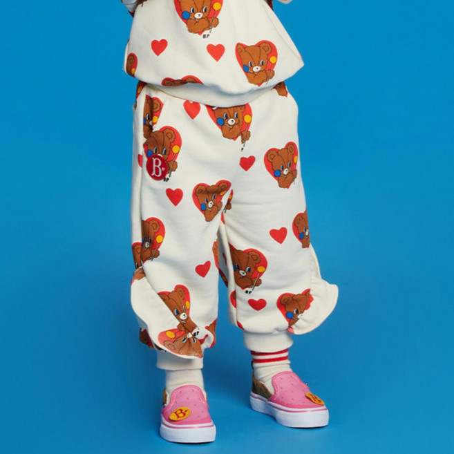 베베드피노 바바 베어 프릴 트레이닝 팬츠 BP23PD207