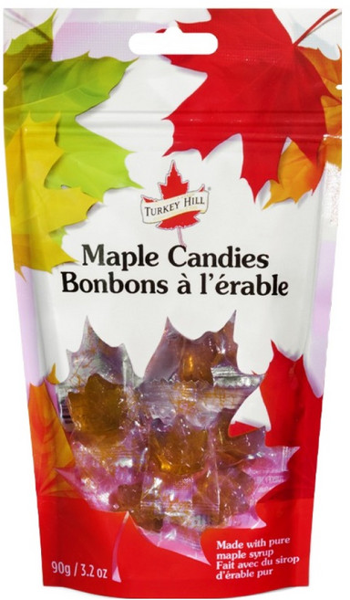 TURKEYHILL 메이플시럽 캔디 포도당 사탕, 1개, 90g
