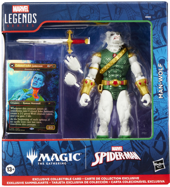MARVEL 漫威蜘蛛人傳奇 魔法風雲會 MAN-WOLF人物卡牌組 G06425L00, 1個