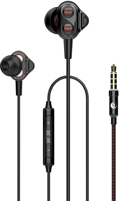 BOB 밥튠 8D 올인원 게이밍 이어폰, 블랙