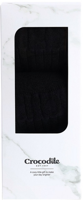 Crocodile 鱷魚 男士商務字母長襪3雙禮盒組 CD343