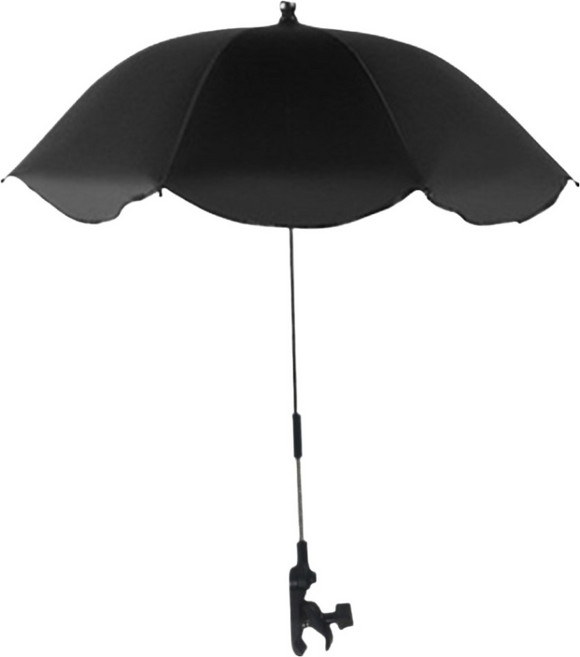 노이원 다용도 촬영우산 블랙 + 홀더 세트 65cm, 1세트