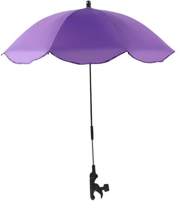 노이원 다용도 촬영우산 퍼플 + 홀더 세트 65cm, 1세트