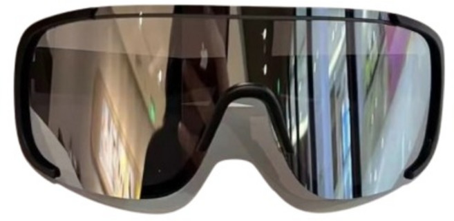 골든레빗 낚시 골프 러닝 등산 여행 미러 변색 스포츠 고글 선글라스, 투명블랙, 1개