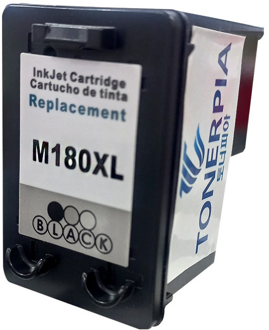 토너피아 삼성 SL-J1660 SL-J1663 SL-J1665 SL-J1770FW 대용량 호환잉크 INK-M180XL, 검정, 1개