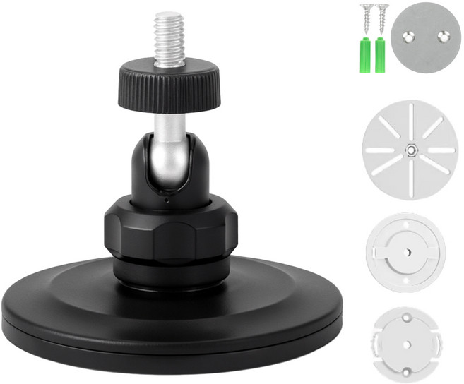 비상 무타공 홈캠 CCTV 각도조절 자석 거치대, VS-MCTVB, 1개