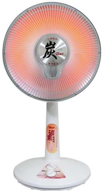 ROMEO 羅蜜歐 12吋 速熱碳素電暖器, HT-1213, 白色