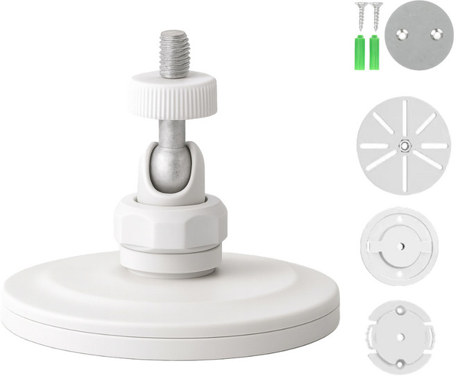비상 무타공 홈캠 CCTV 각도조절 자석 거치대, VS-MCTVW(화이트), 1개