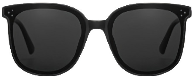 골든레빗 가벼운 접이식 폴딩 스포츠 선글라스, 블랙 프레임, 1개