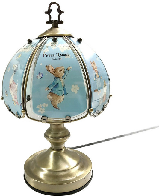 PETER RABBIT 比得兔 三段式觸控燈, 落英繽紛 古銅色