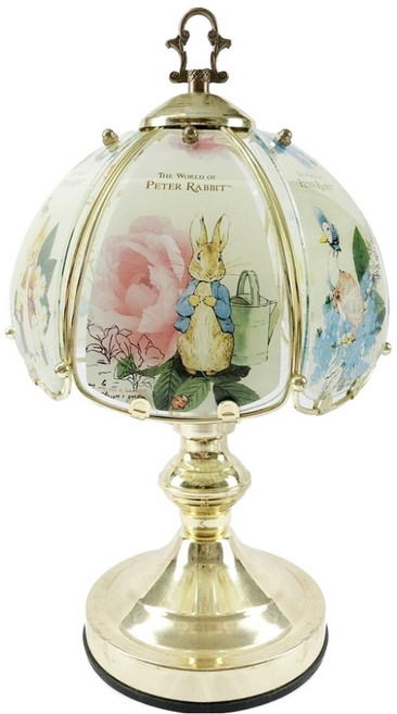 PETER RABBIT 比得兔 三段式觸控燈 花卉, 古銅色