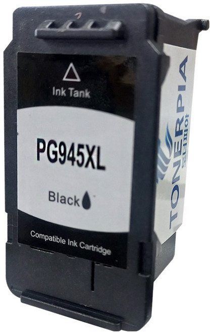 토너피아 캐논 MG2490 MG3090 MG3095W TS3190 TS3490 TS3491 TS3492 TR4690 TR4695 MX499 대용량 호환잉크 PG-945XL, 검정, 1개