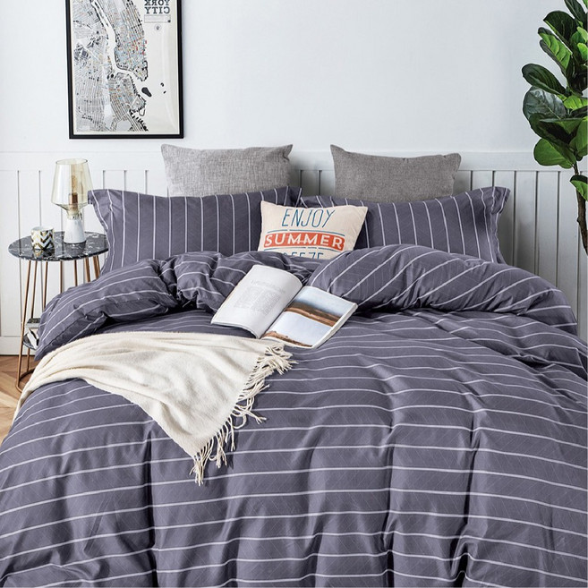 E-ROU 伊柔寢飾 MIT銀離子防螨抗菌天鵝絨床包組 床單+枕頭套套裝