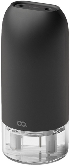 오아 듀얼 미스트맥스 무선 미니 휴대용 초음파 탁상용 사무실 가습기, OUHU-015CS, 차콜스톤