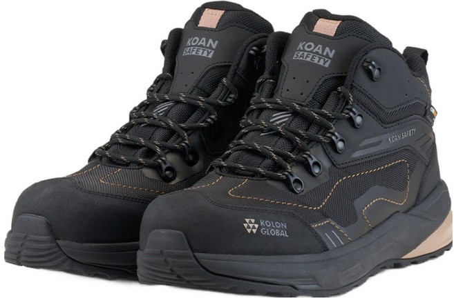 KOAN SAFETY 綁帶式防滑寬頭Cordura完全防水安全鞋 KS-603B