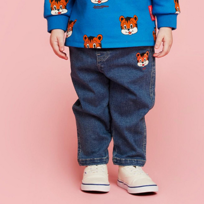 베베드피노 유아용 티그레 데님 팬츠 BP33DP152