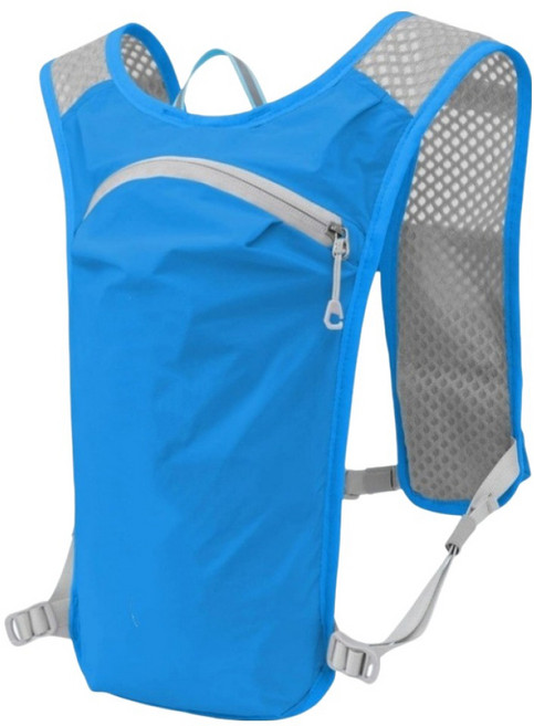 戶外透氣寬大肩帶雙肩運動背包 跑步騎行登山必備 UBN003, 藍色, 1個