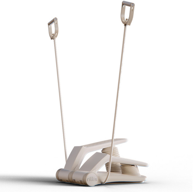 멜킨스포츠 천국의 계단 릴리스 가정용 에어스텝퍼, 애쉬베이지