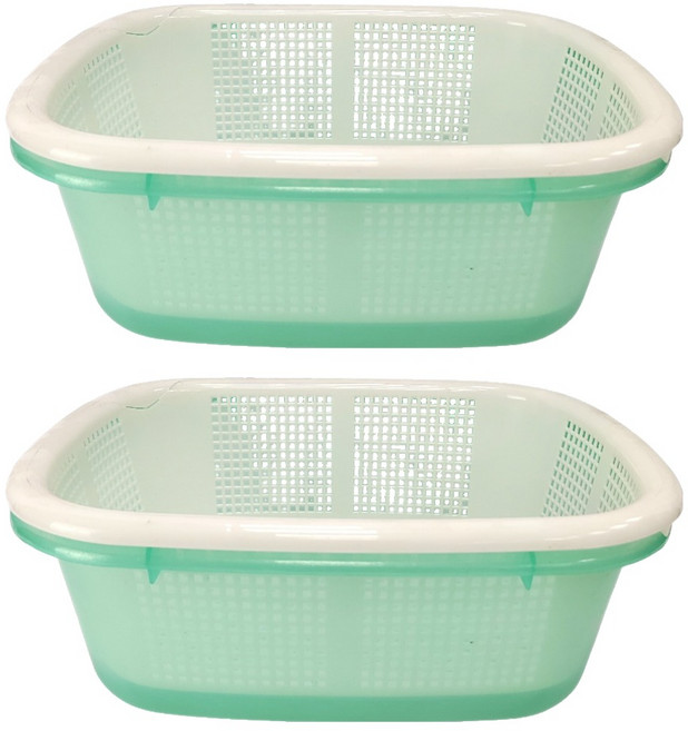 中萬用林 瀝水架 37.5 x 29 x 14cm FD03B, 1層, 2個, 顏色隨機