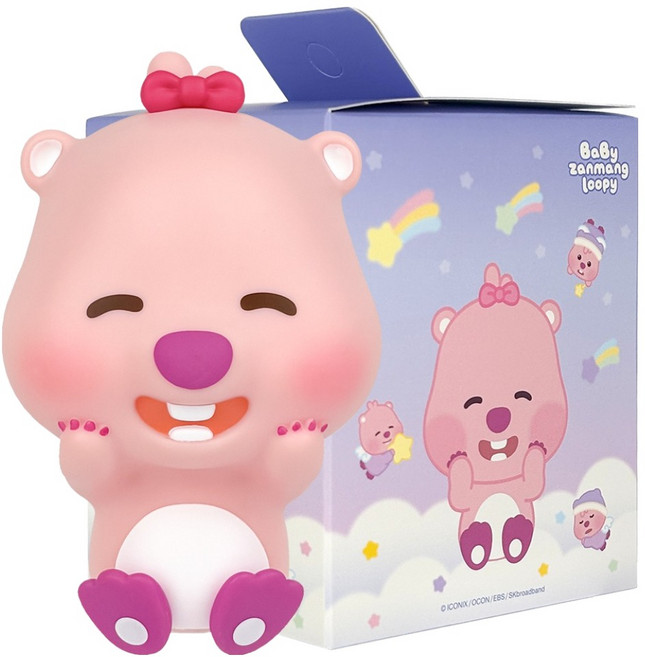 BELLEAMANT Baby 超可愛Loopy蝴蝶結公仔車用芳香劑, 1個, 仲夏夜