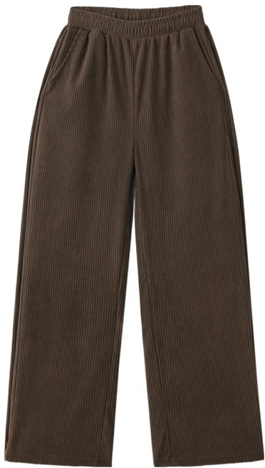 엠엔씨 남녀공용 코듀로이 밑단스냅 와이드 팬츠 MDIP969JO