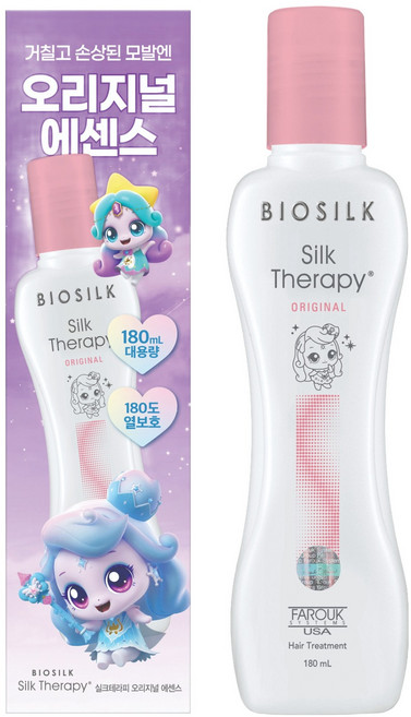 실크테라피 오리지널 에센스 티니핑 에디션, 180ml, 1개