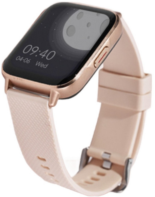 우먼스9999 통화가능 퍼스트 스마트워치, 골드, 4.31cm, GPS + 블루투스