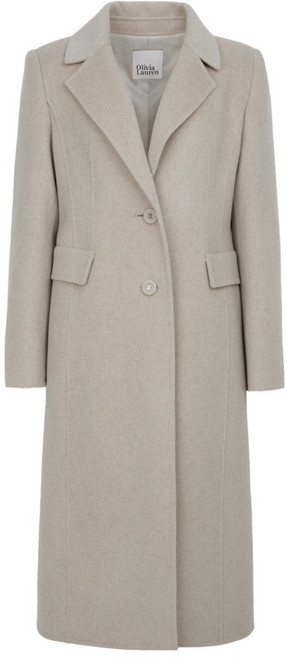 올리비아로렌 여성용 테일러드카라 핸드메이드 코트 VOCEA5WA321