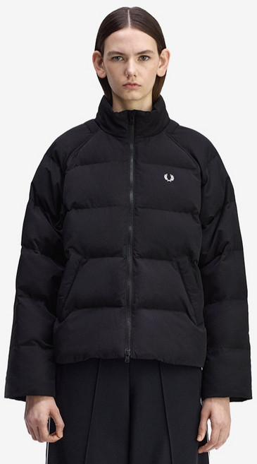 FRED PERRY 女款拉克蘭袖鋪棉夾克 J1118