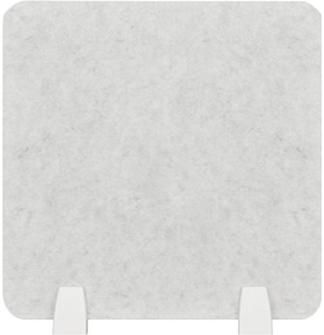 소리가 비앤비 사무실 책상 공간분리 측면부 직선형 파티션 M(360 x 390 mm), 그레이