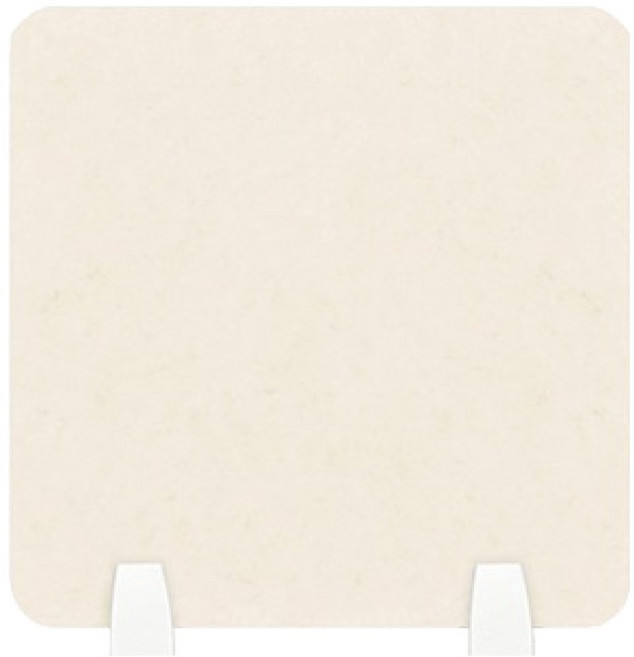 소리가 비앤비 사무실 책상 공간분리 측면부 직선형 파티션 M(360 x 390 mm), 베이지