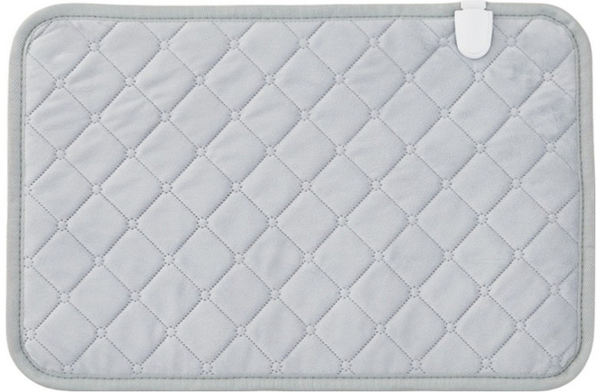 Noopza 多用途碳素柔軟超細纖維溫熱熱敷墊, 灰色, GO-4646