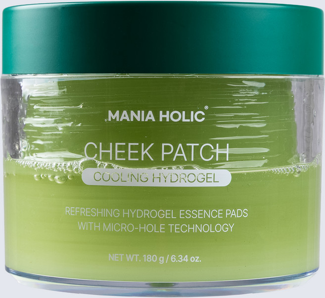 마니아홀릭 치크 패치 수분 진정 하이드로겔, 1개, 60개입