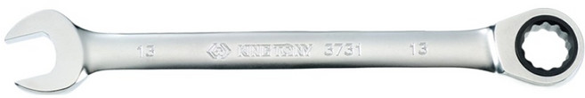 KING TONY 金統立 專業級工具 單向快速棘輪扳手 KT373119M 19mm, 1個