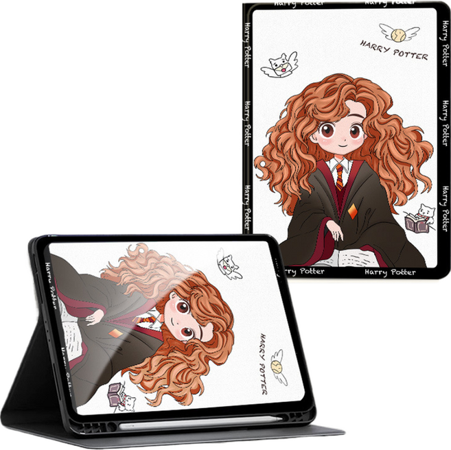 Rewilding 哈利波特 iPad 保護殼, 筆槽 0版 妙麗 L, 1個