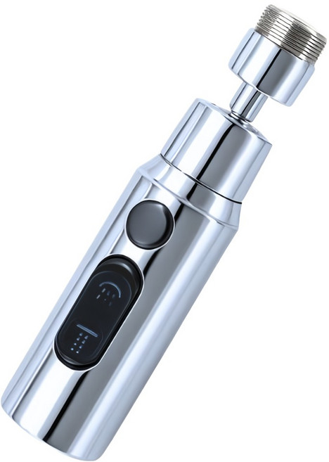 LEADER 麗達 水龍頭調節器 水刀 + 兩段起波器 電鍍銀, 1個