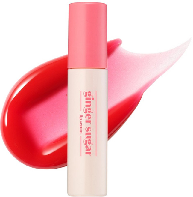 에뛰드 진저 슈가 립 세럼 13g, 04 베일 레드, 1개