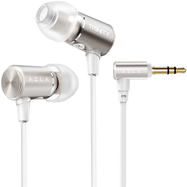 아즈라 트리니티 하이엔드 유선 이어폰 3.5mm AZL-TRINITY-ST-GLD 샴페인골드