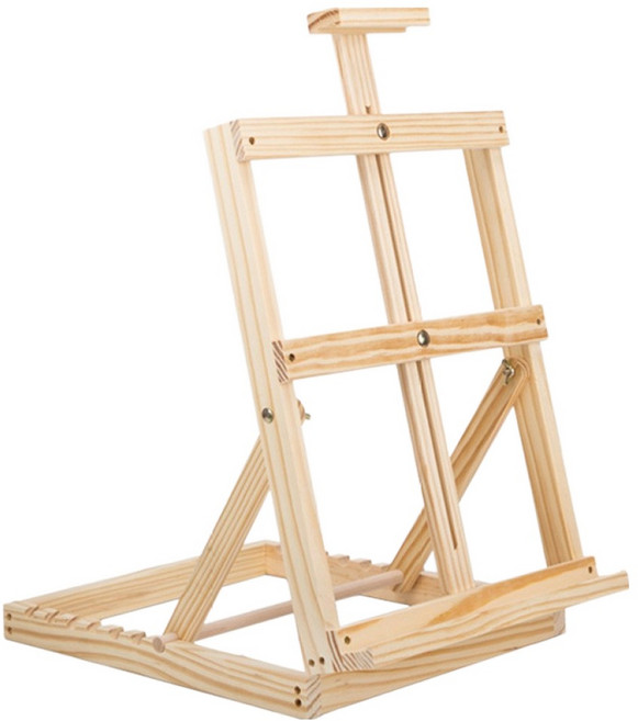 아트조이 고급 원목 데스크 높낮이 각도조절 독서대 이젤